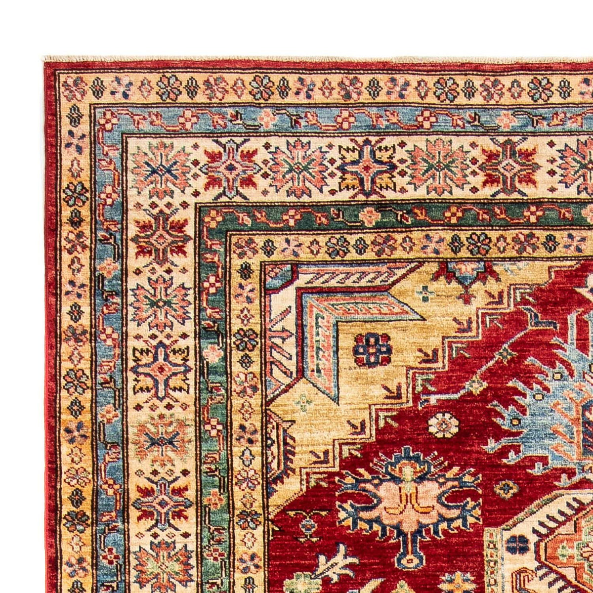 Ziegler Carpet - Kazak - 246 x 179 cm - mörkröd