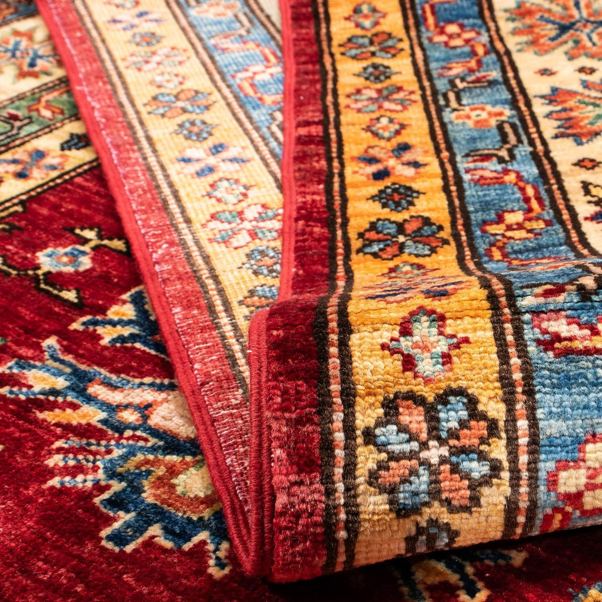 Ziegler Carpet - Kazak - 246 x 179 cm - mörkröd