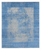 Designermatta - 307 x 248 cm - blå