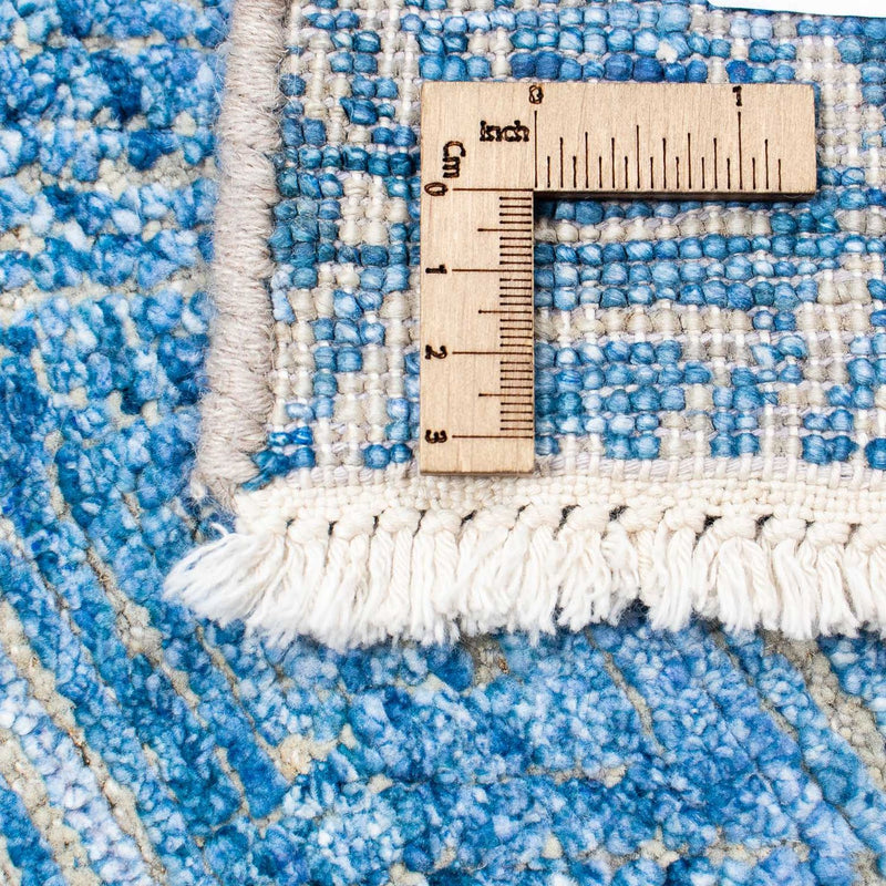 Designermatta - 307 x 248 cm - blå