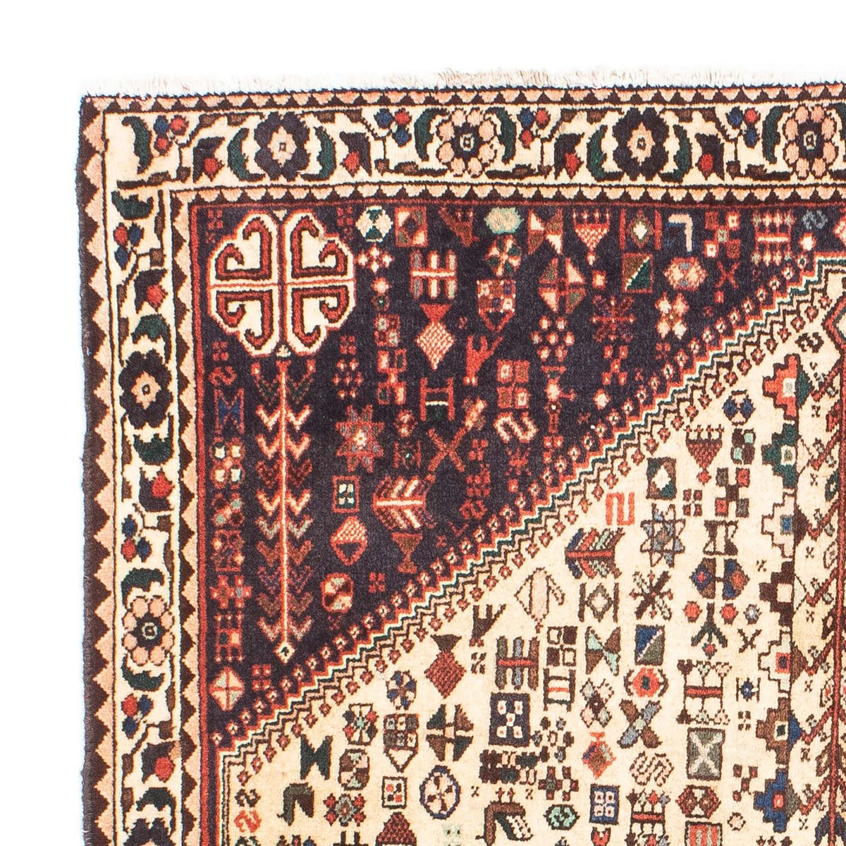 Shiraz Mattan 110x143cm - Persisk matta