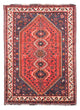 Persisk matta - Nomadic - 155 x 116 cm - mörkröd