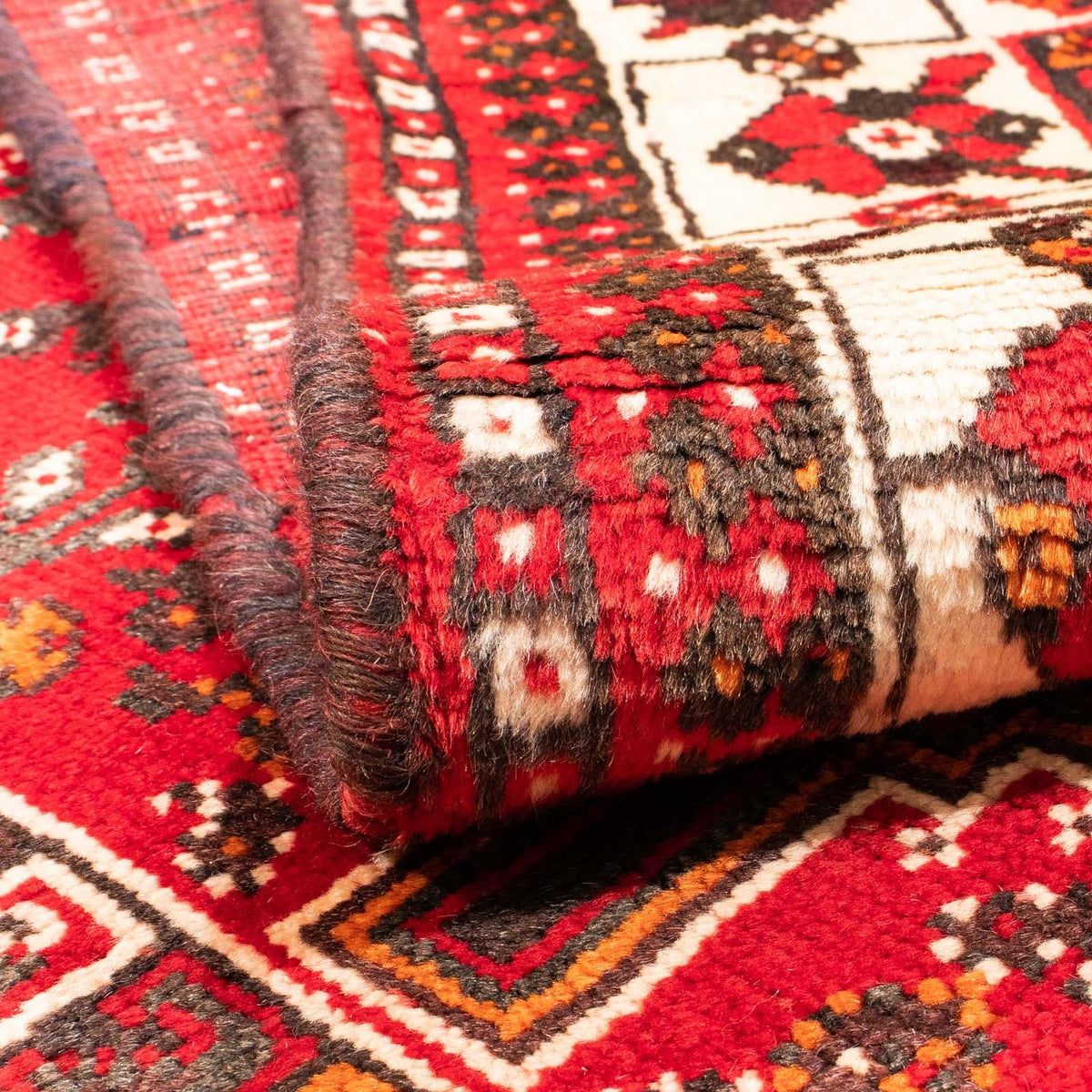 Persisk matta - Nomadic - 160 x 112 cm - mörkröd