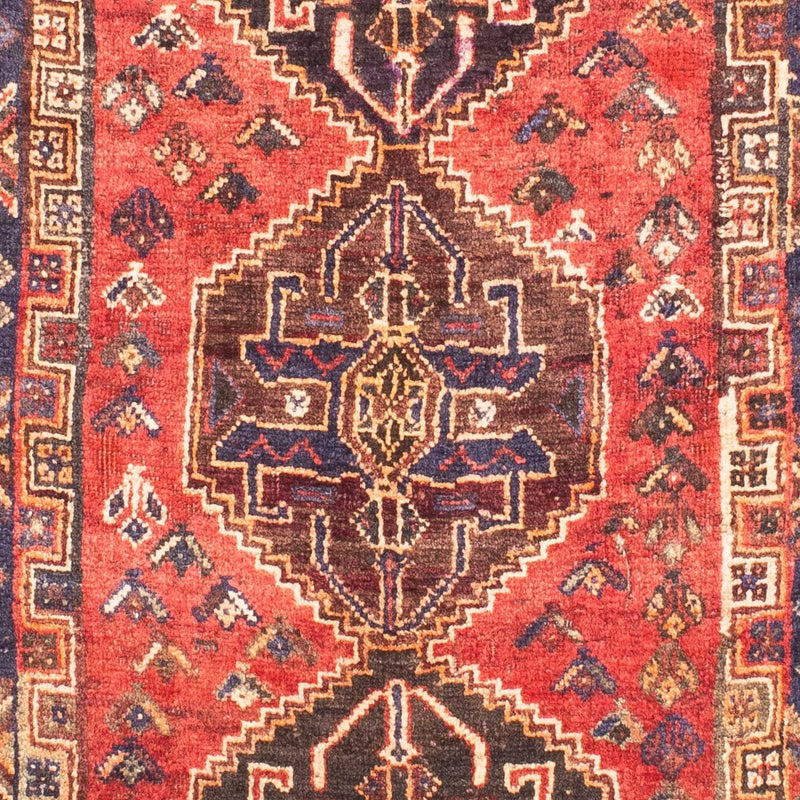 Persisk matta - Nomadic - 162 x 105 cm - mörkröd