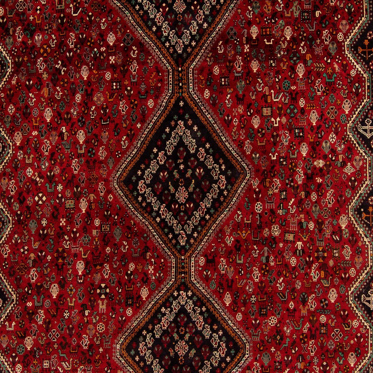 Persisk matta - Nomadic - 405 x 292 cm - mörkröd