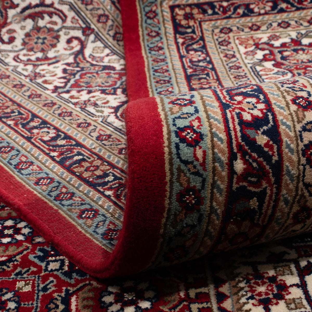 Persisk matta - Bijar - Royal - 303 x 249 cm - mörkröd