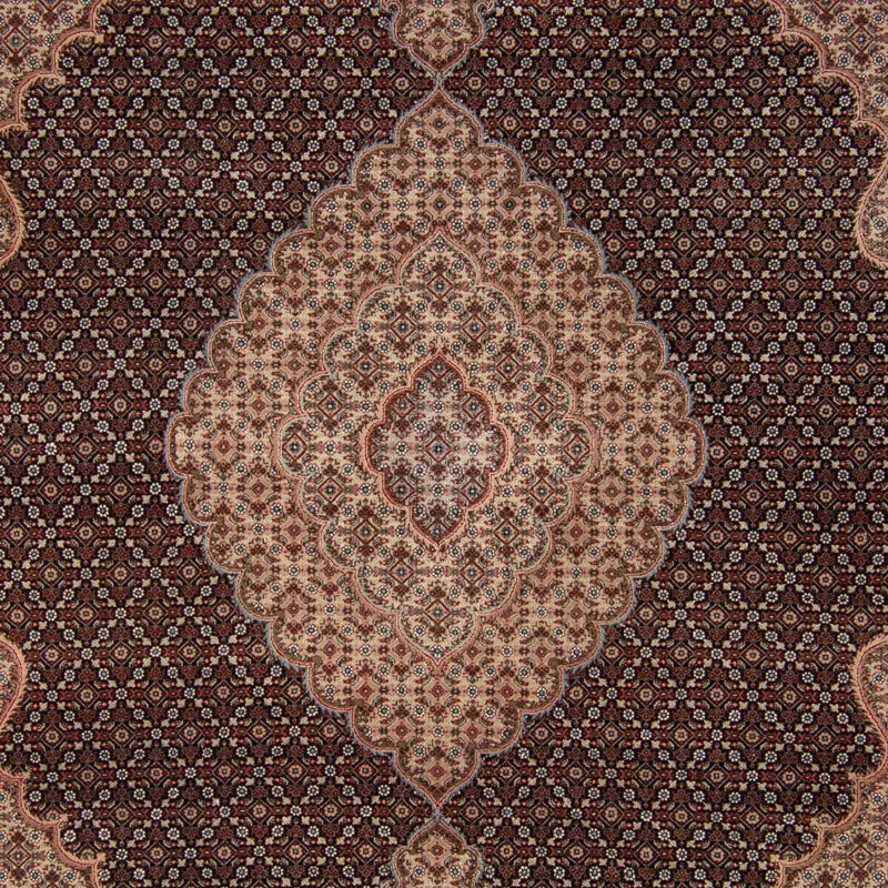 Persisk matta - Tabriz - 346 x 253 cm - mörkblå