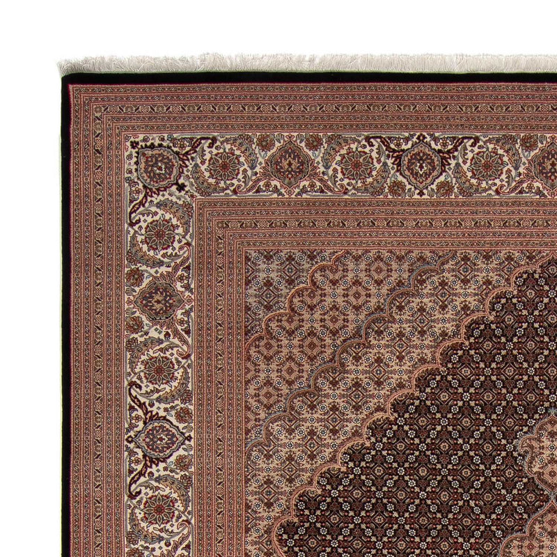 Persisk matta - Tabriz - 346 x 253 cm - mörkblå