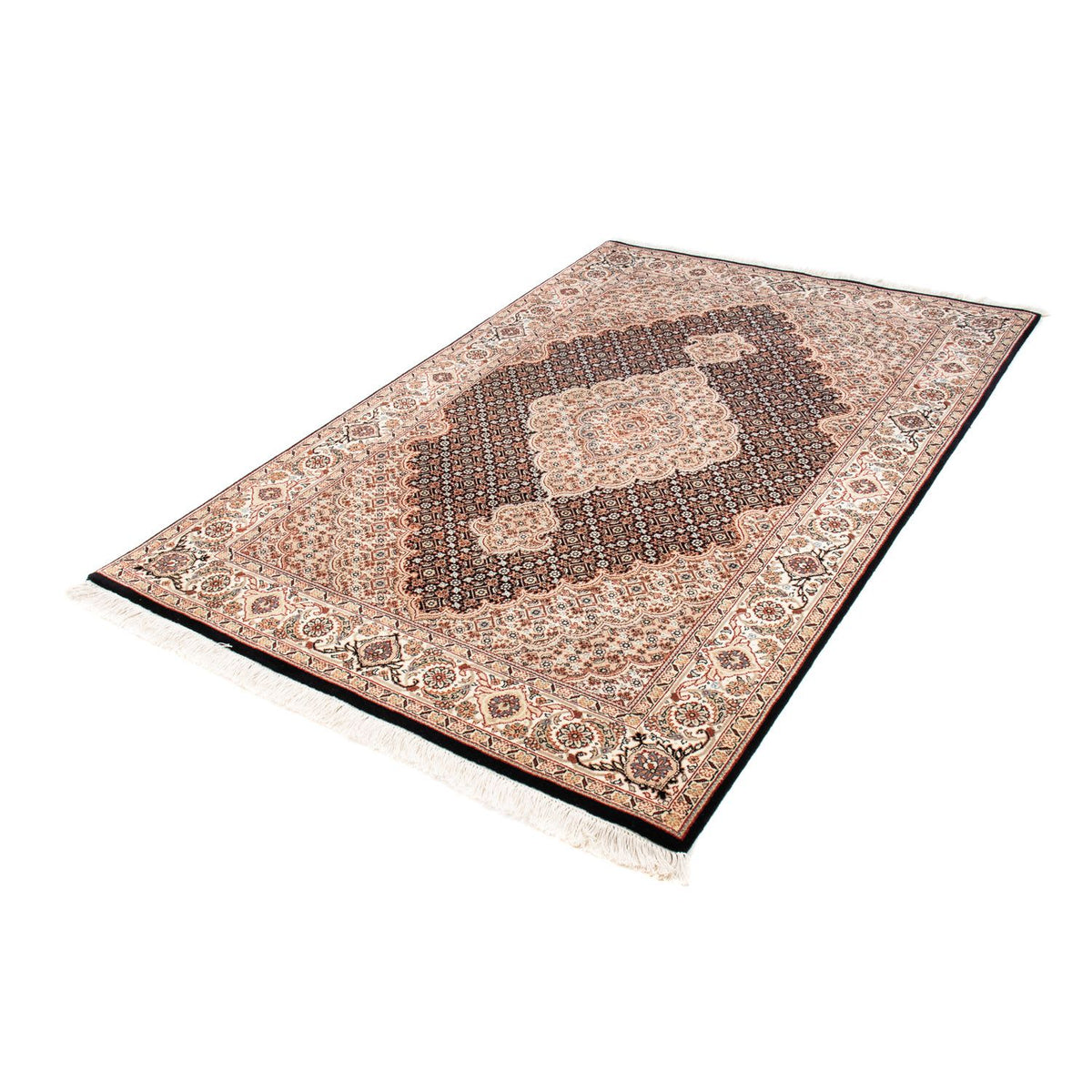 Persisk matta - Tabriz - 185 x 123 cm - mörkblå