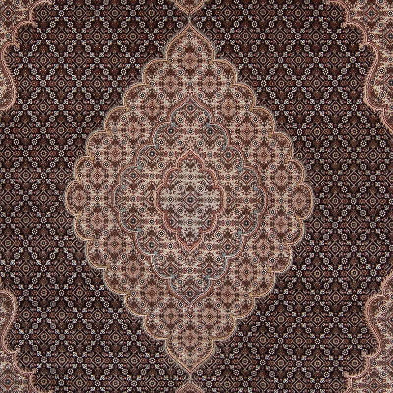 Persisk matta - Tabriz - 298 x 198 cm - mörkblå