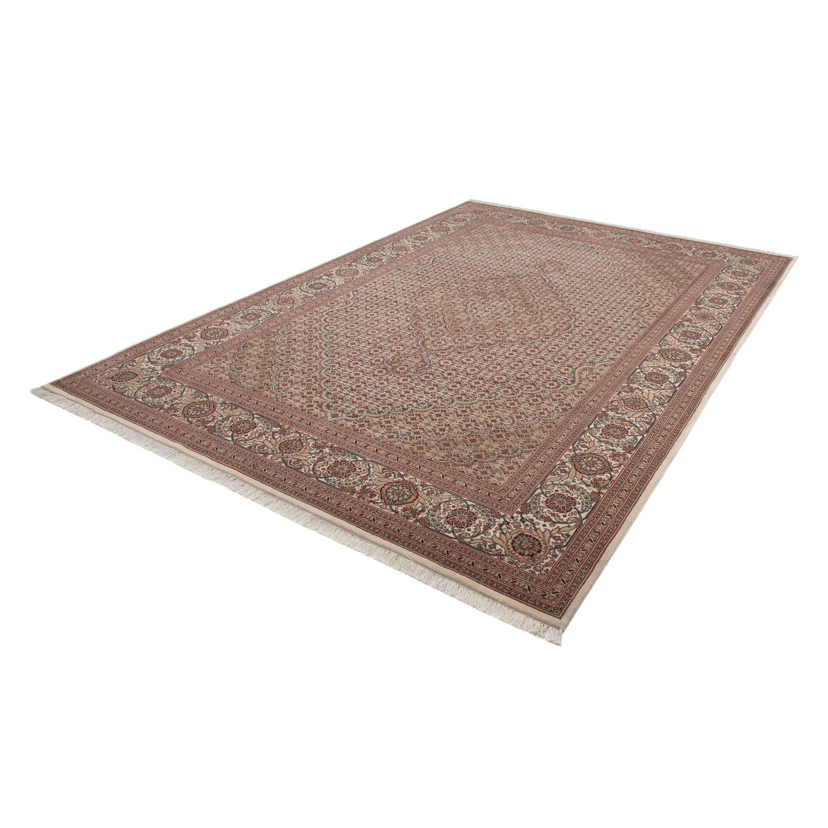 Persisk matta - Tabriz - 294 x 201 cm - beige