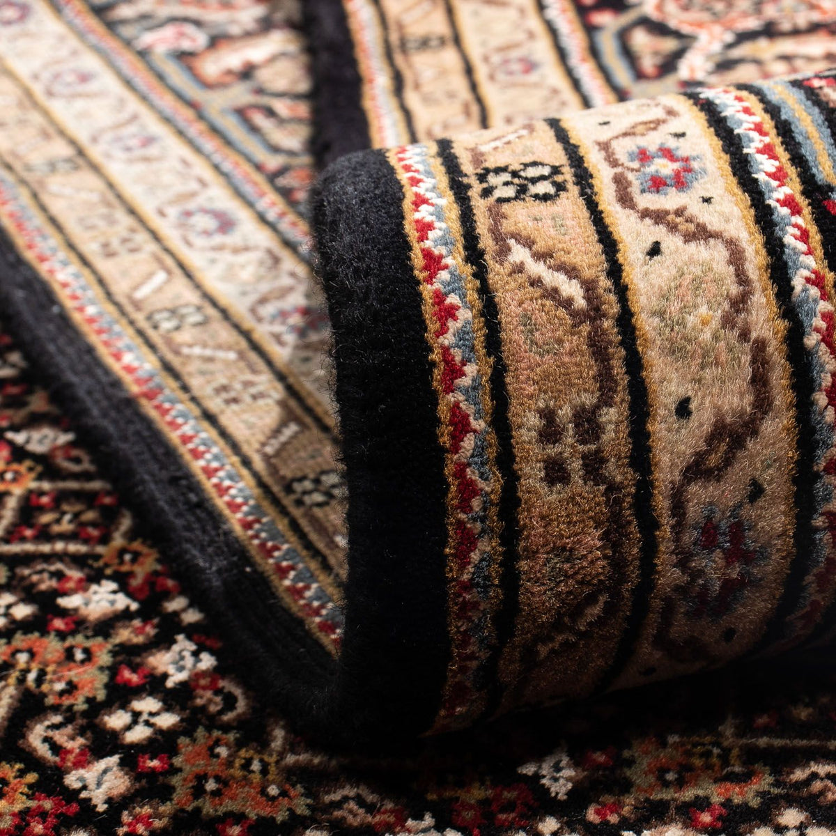 Persisk matta - Tabriz - 239 x 166 cm - mörkblå