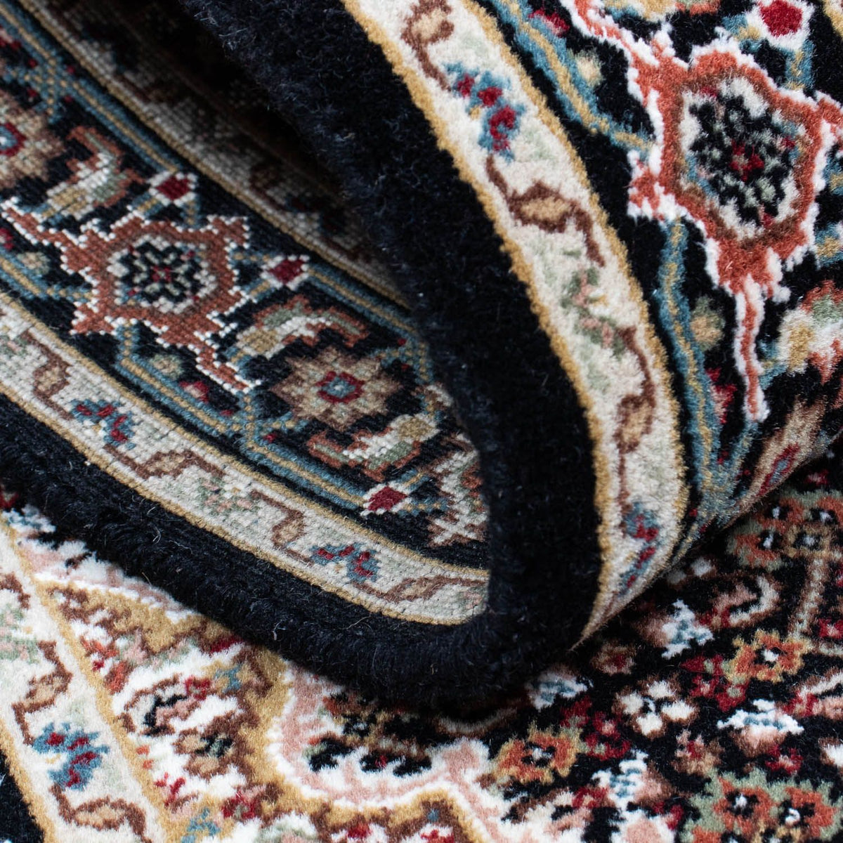 Runner Persisk matta - Tabriz - 196 x 73 cm - mörkblå