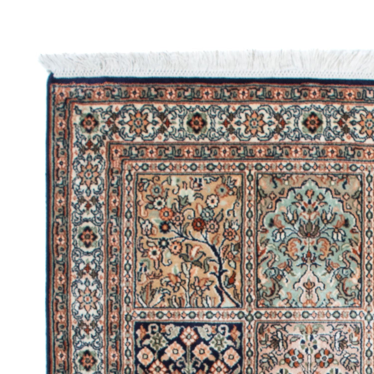 Sidenmatta - Kashmir Silk - 152 x 94 cm - flerfärgad