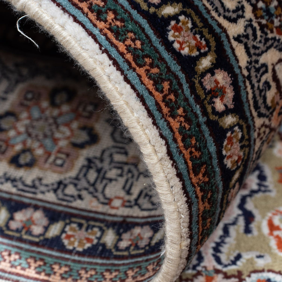 Sidenmatta - Kashmir Silk - 152 x 96 cm - flerfärgad