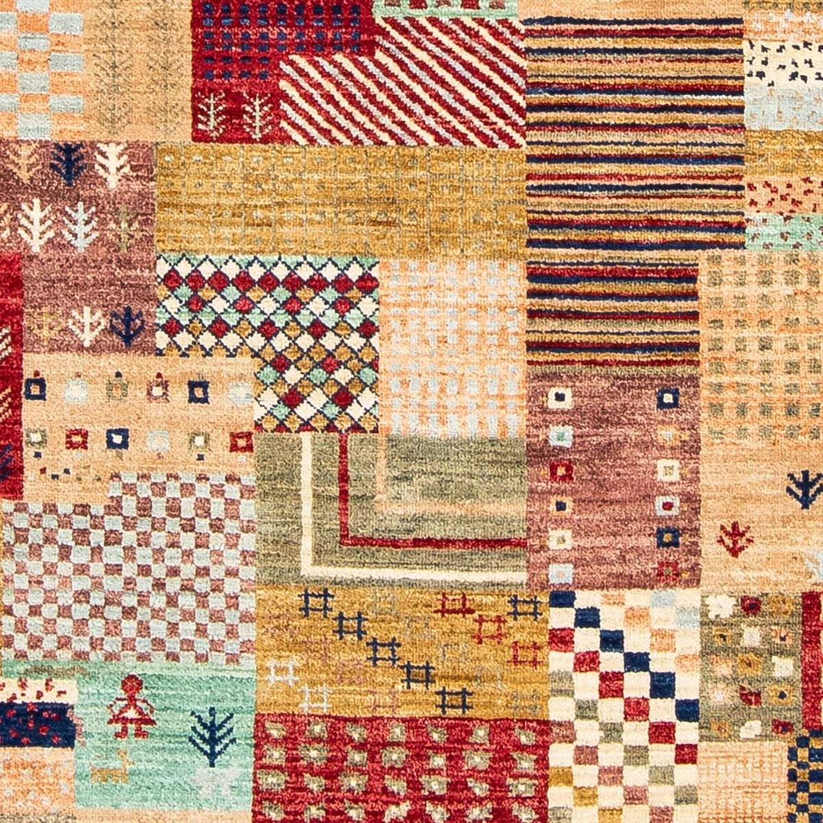 Gabbeh-matta - Loribaft Persian - 235 x 173 cm - beige