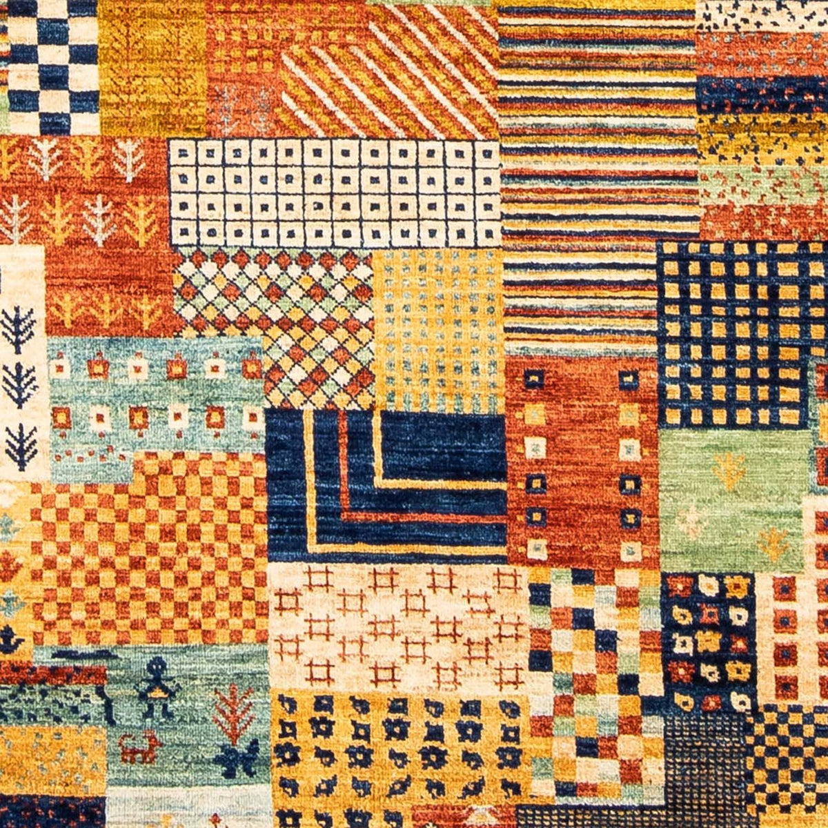 Gabbeh-matta - Loribaft Persian - 228 x 170 cm - rost