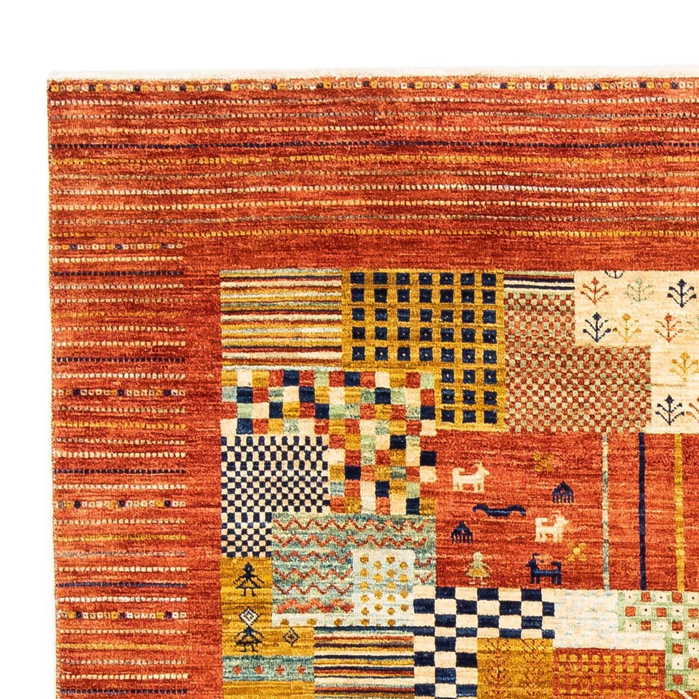 Loribaft Mattan 228x170cm - Perserteppich Wollteppich