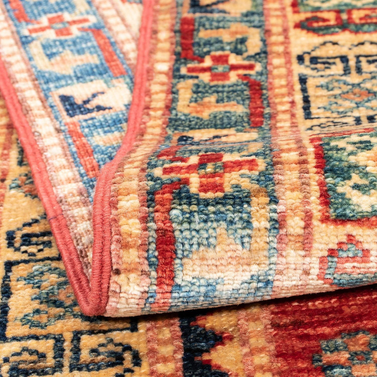 Runner Ziegler Carpet - Kazak - 266 x 77 cm - röd