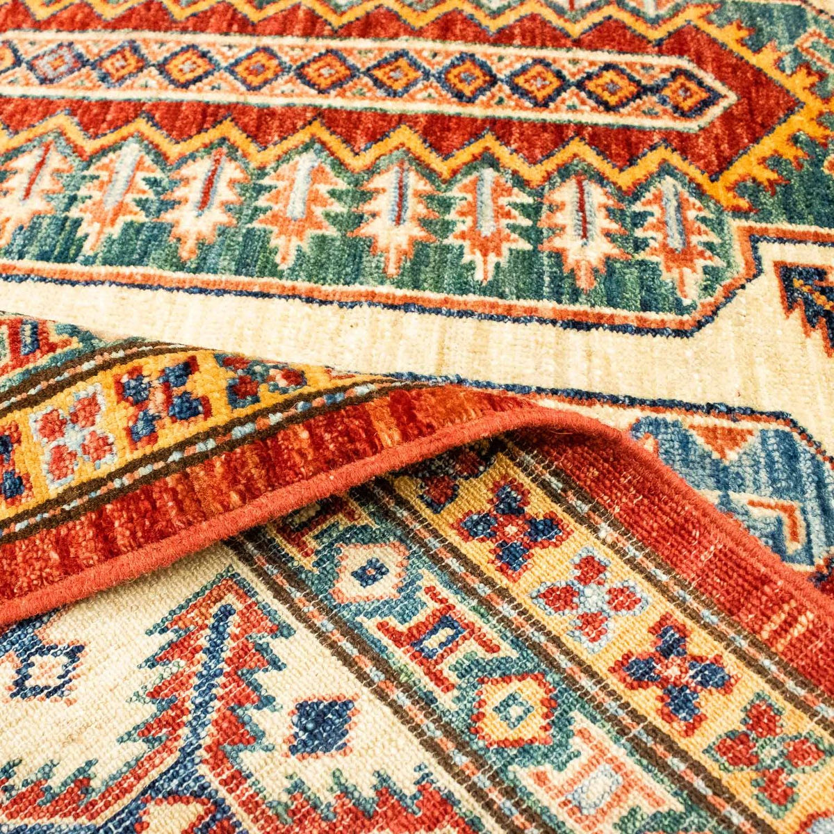 Ziegler Carpet - Kazak - 261 x 184 cm - mörkröd