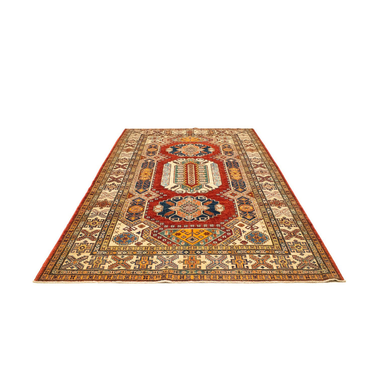Ziegler Carpet - Kazak - 261 x 184 cm - mörkröd