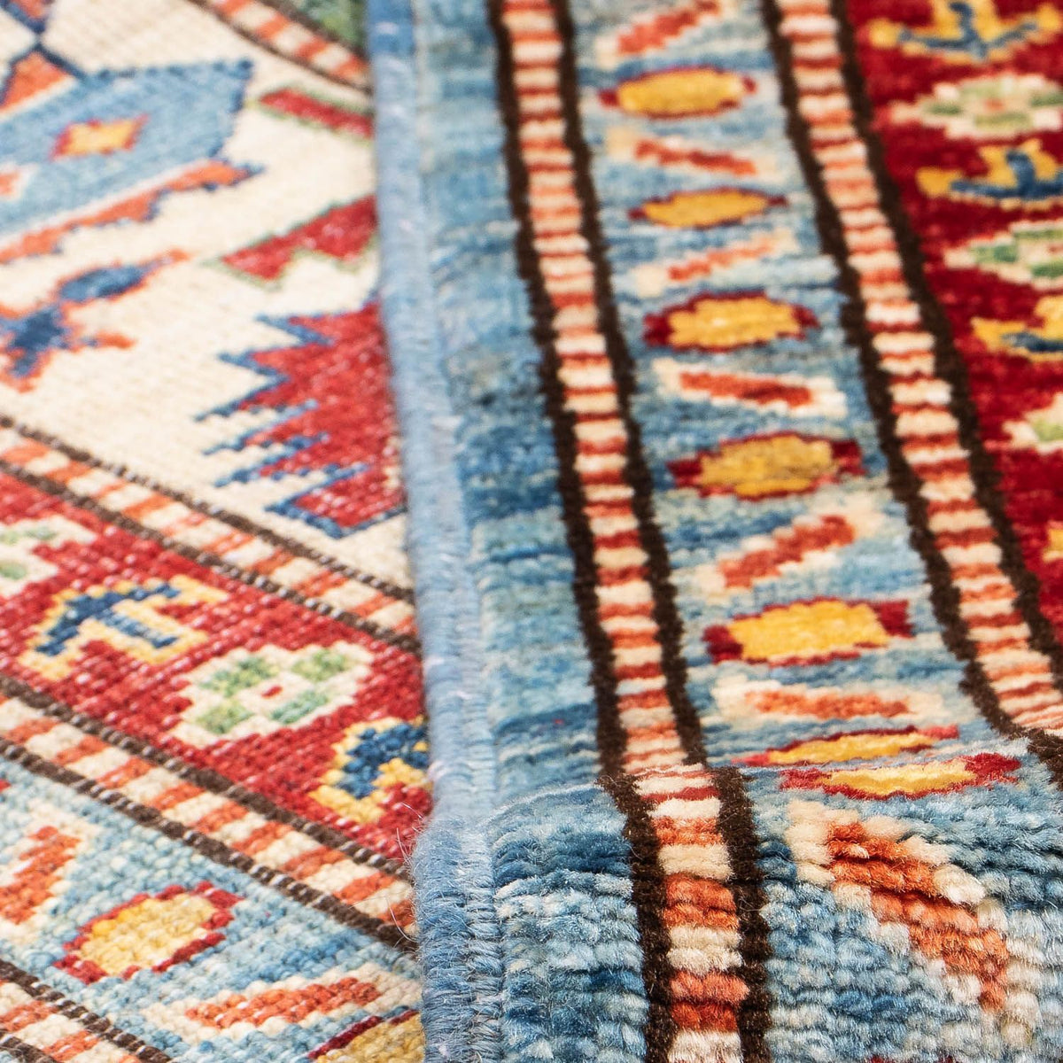 Ziegler Carpet - Kazak - 233 x 184 cm - ljusblå