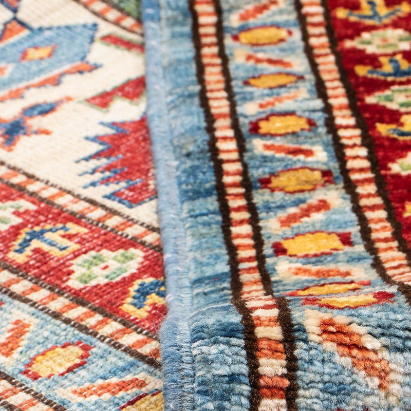 Ziegler Carpet - Kazak - 233 x 184 cm - ljusblå