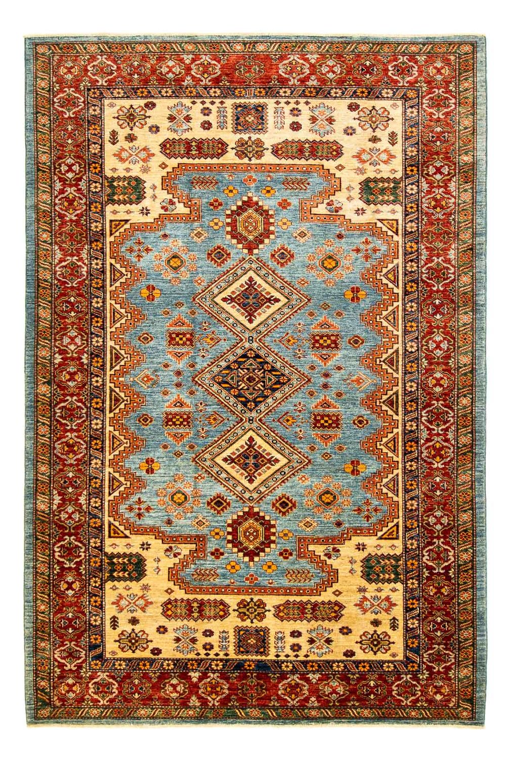 Ziegler Carpet - Kazak - 271 x 184 cm - ljusblå