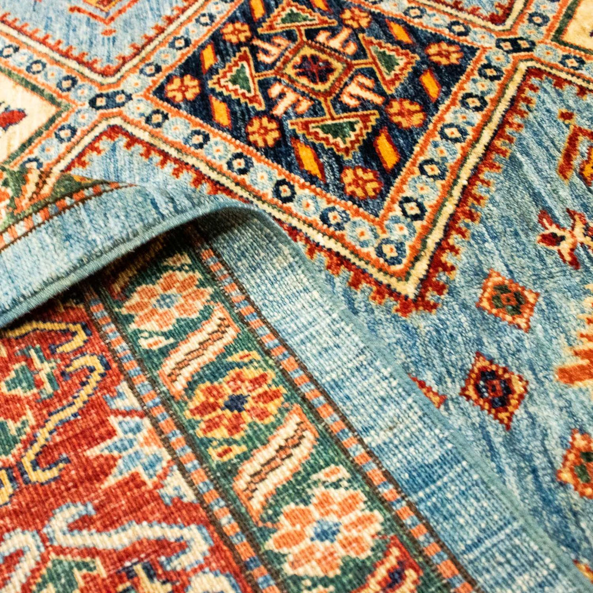 Ziegler Carpet - Kazak - 271 x 184 cm - ljusblå