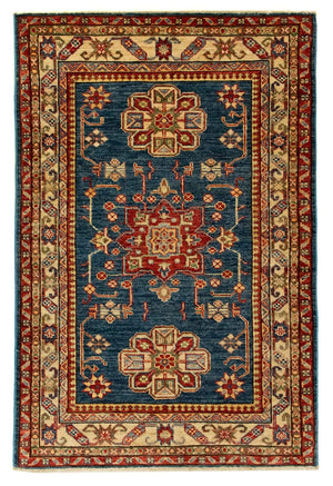 Ziegler Carpet - Kazak - 126 x 85 cm - blå