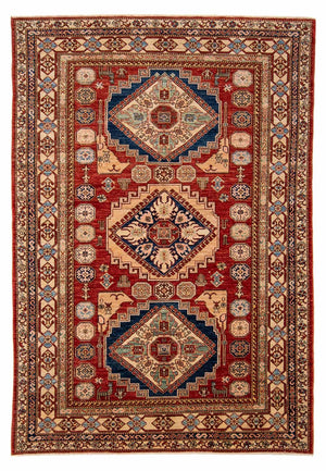 Ziegler Carpet - Kazak - 242 x 167 cm - mörkröd