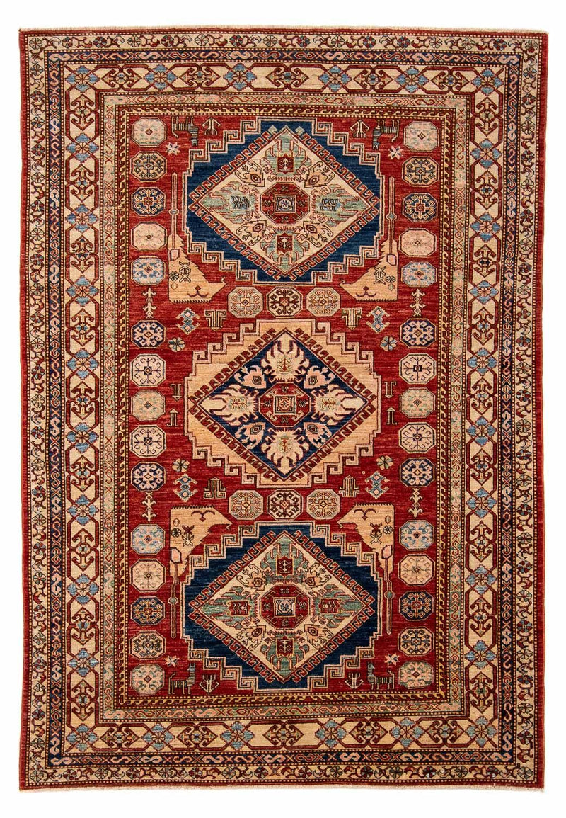 Ziegler Carpet - Kazak - 242 x 167 cm - mörkröd