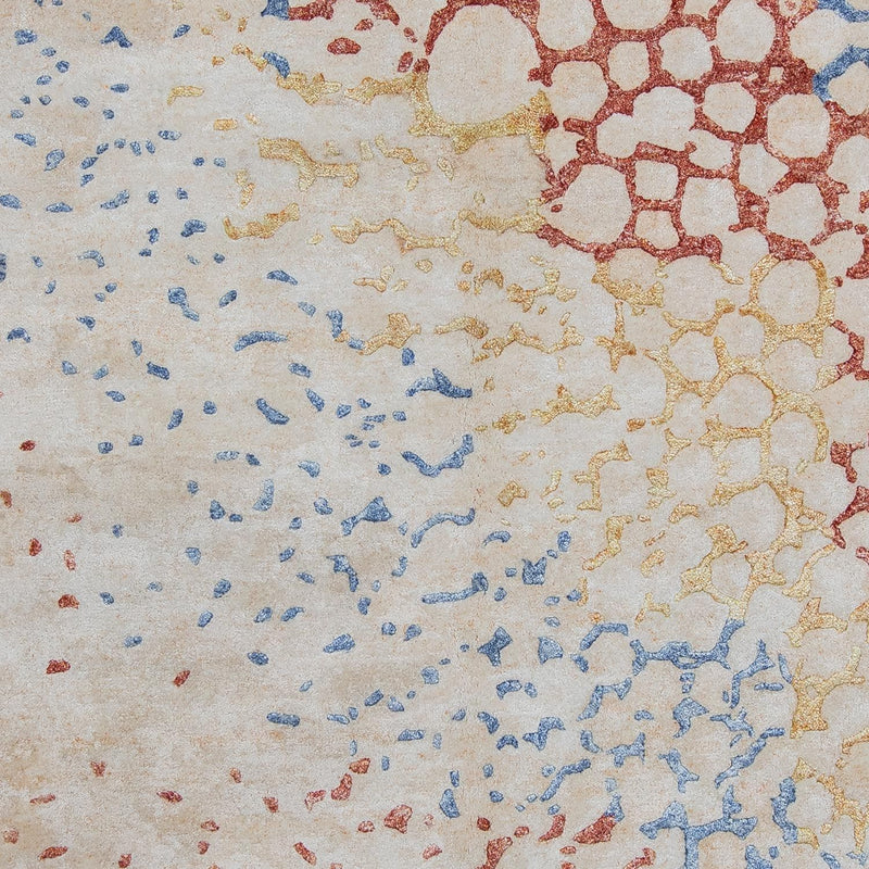 Designermatta - 236 x 165 cm - flerfärgad