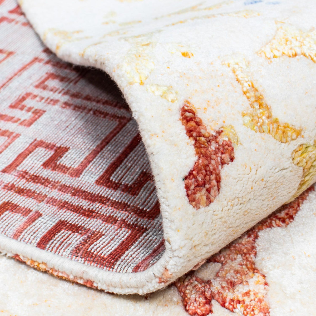 Designermatta - 236 x 165 cm - flerfärgad