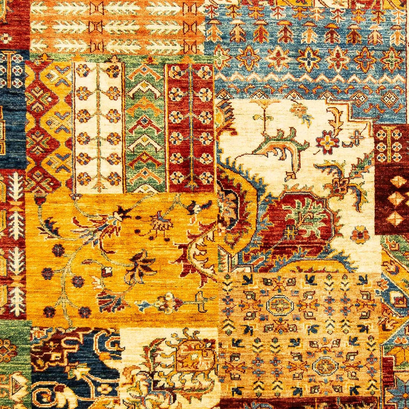 Patchwork-matta - 247 x 181 cm - flerfärgad