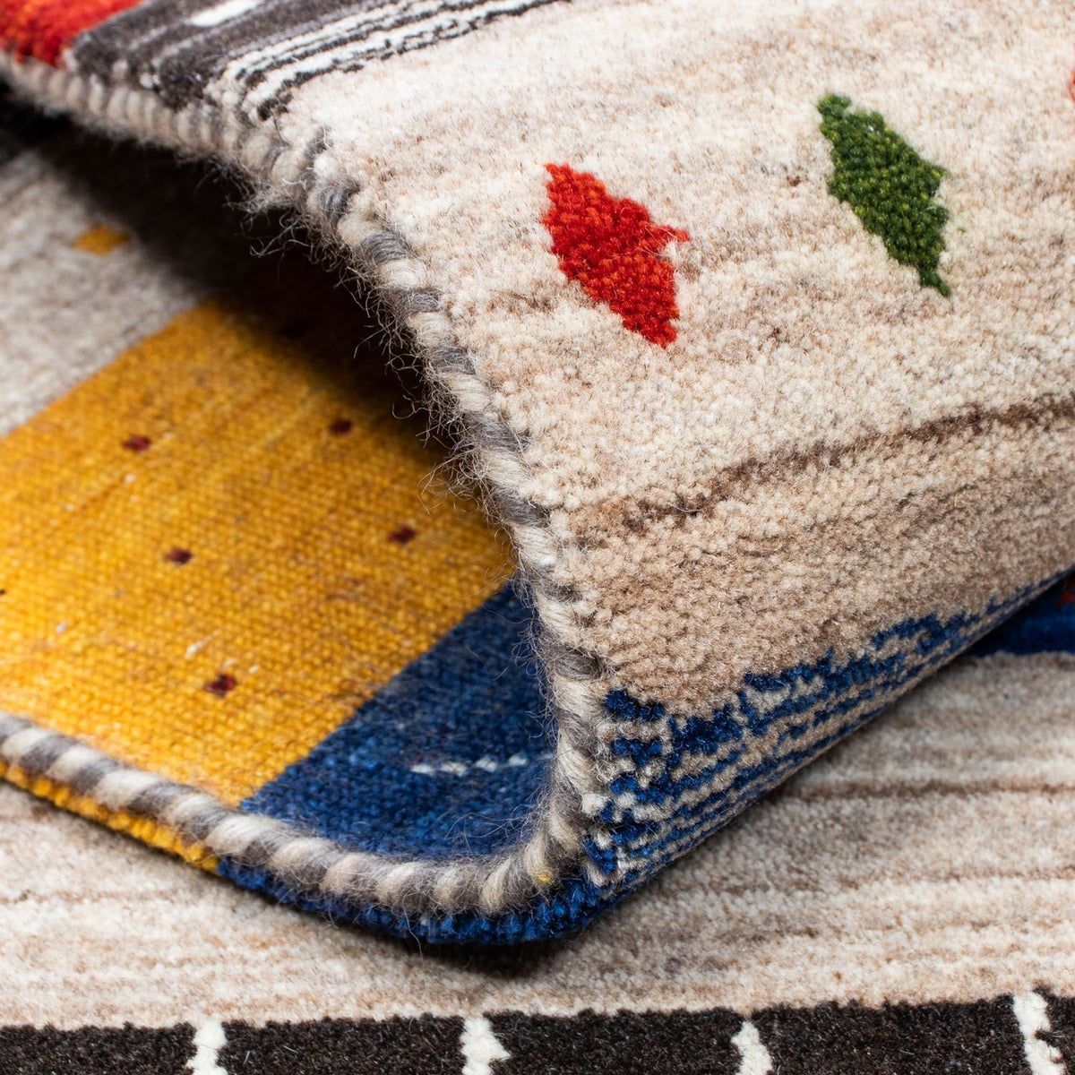 Gabbeh-matta - Loribaft Persian - 200 x 140 cm - flerfärgad