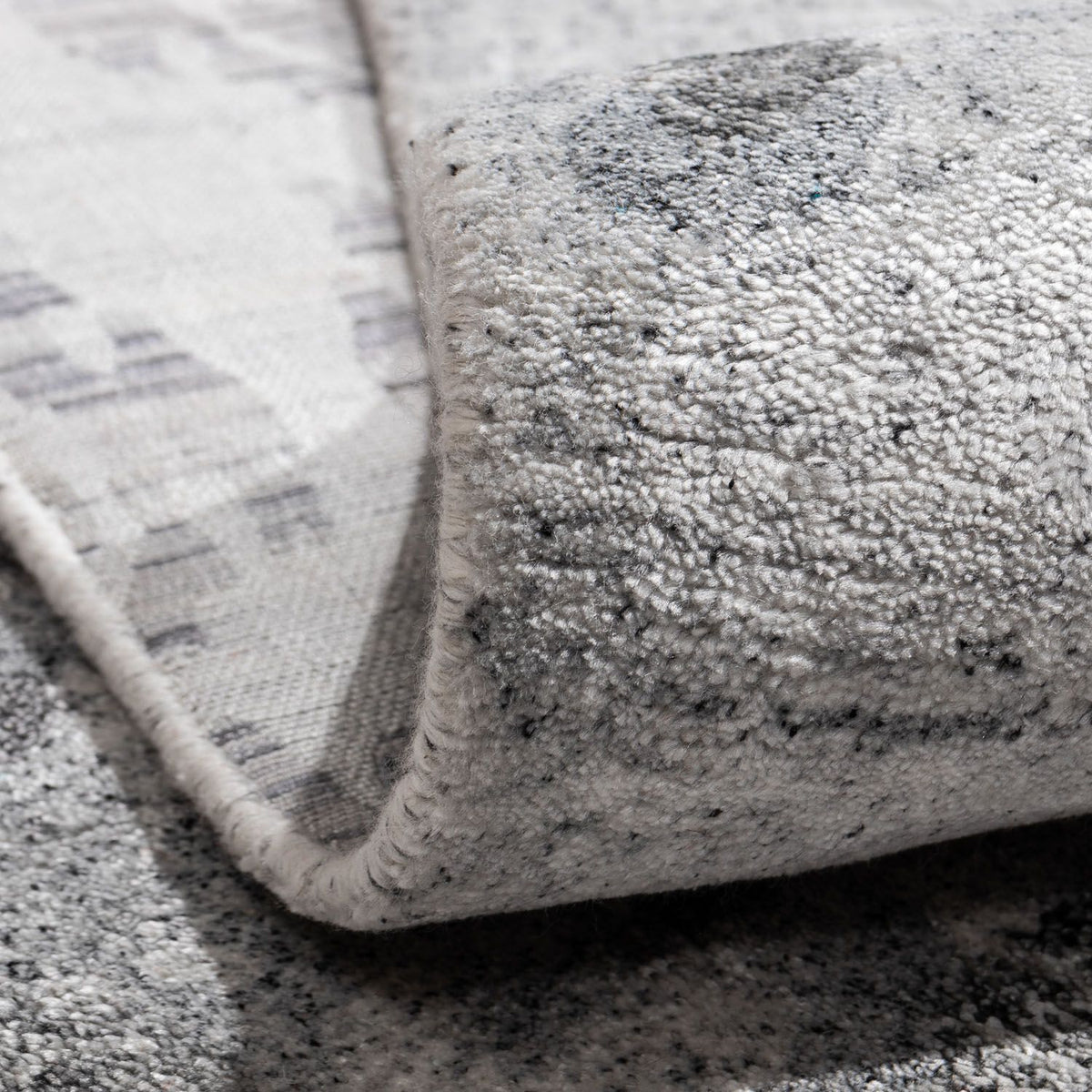 Designermatta - 300 x 200 cm - silver