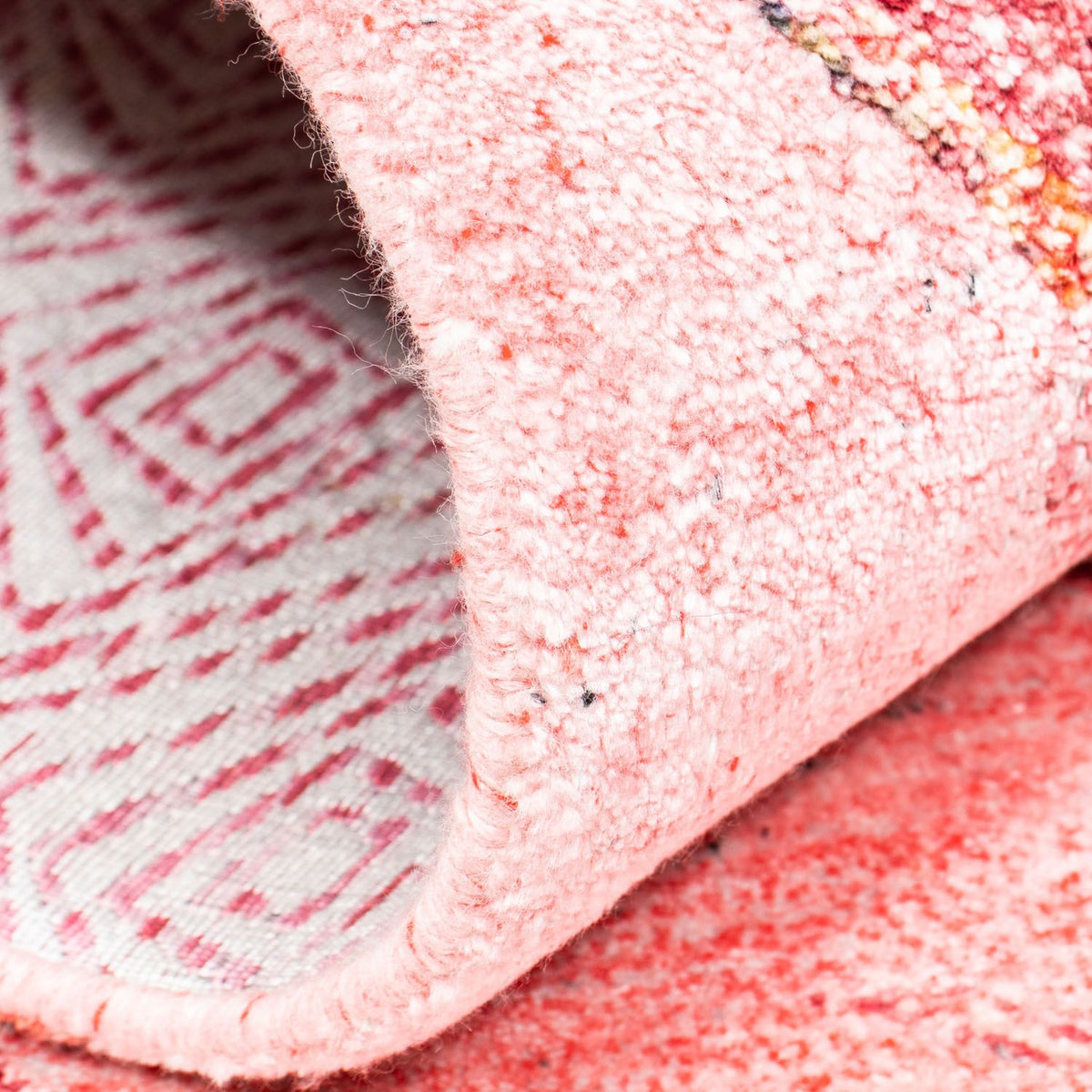 Designermatta - 200 x 140 cm - rosa