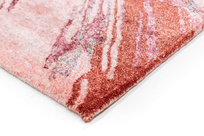 Designermatta - 140 x 70 cm - röd