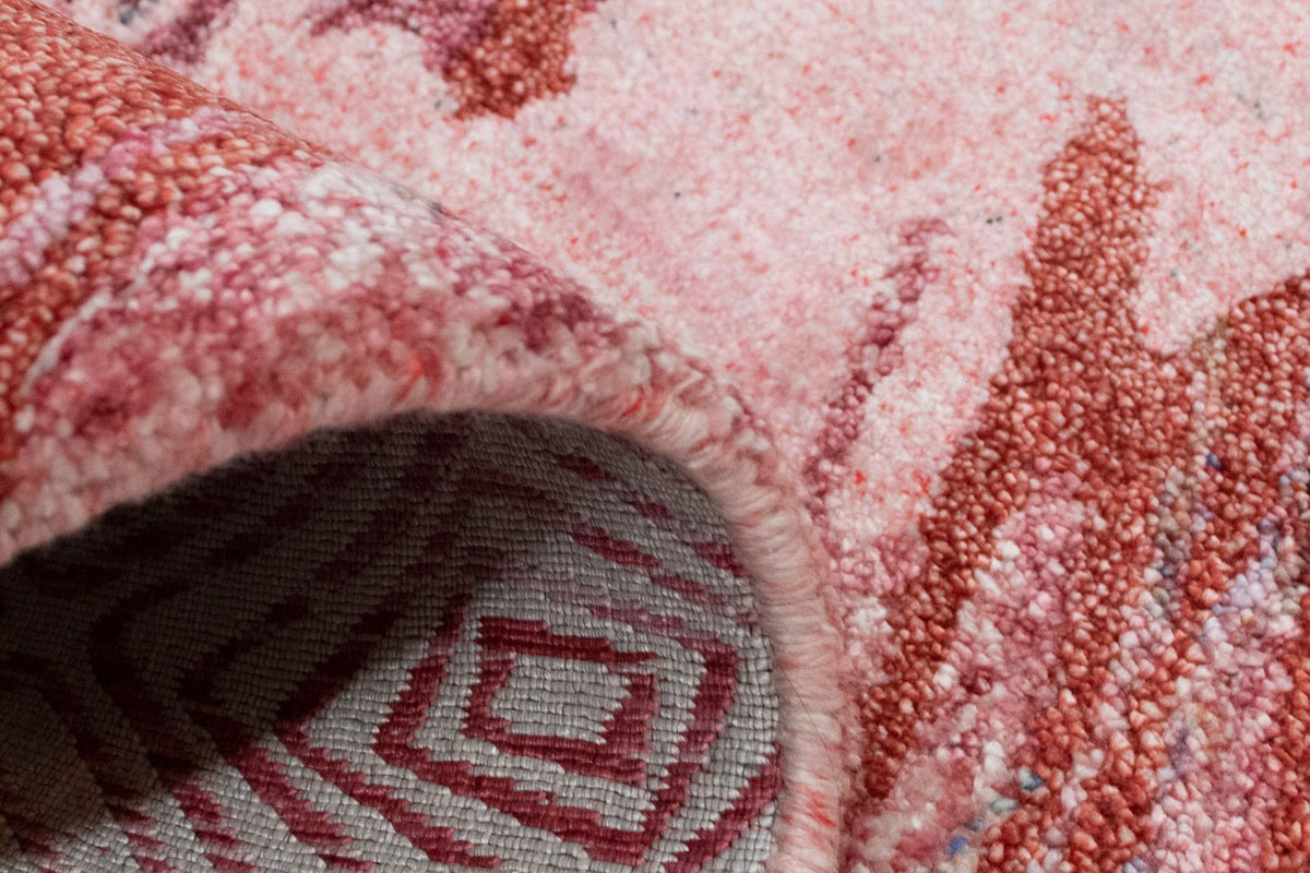 Designermatta - 140 x 70 cm - röd