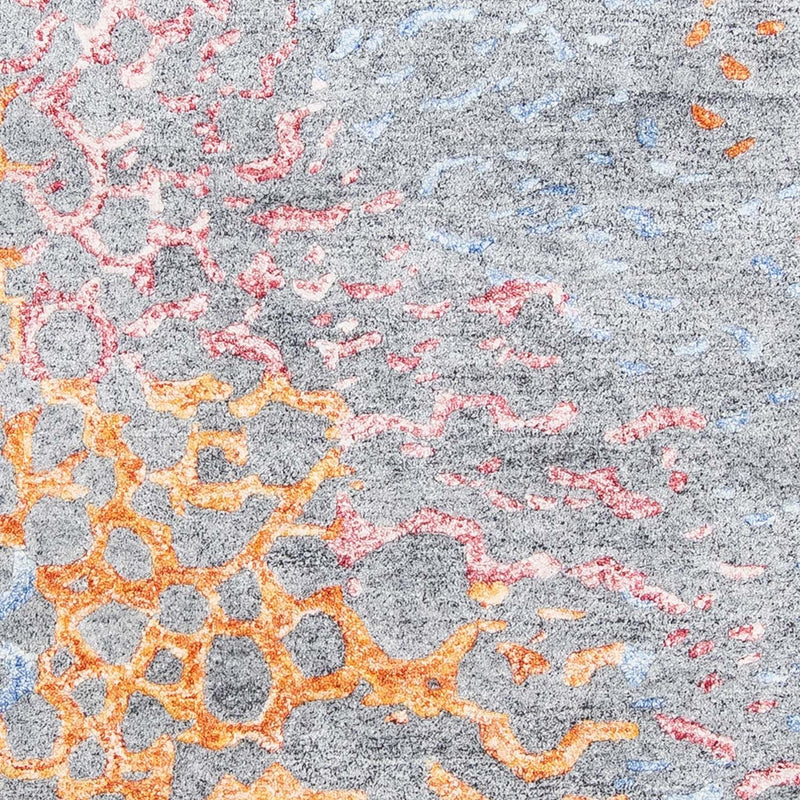 Designermatta - 200 x 140 cm - ljusblå