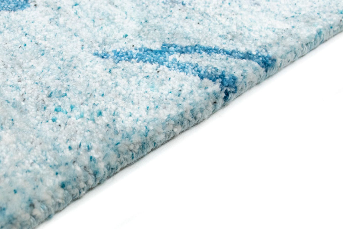 Designermatta - 140 x 70 cm - turkos