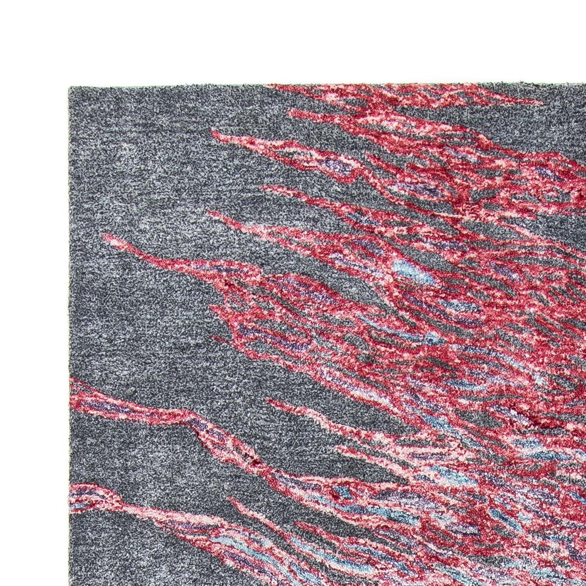 Designermatta - 200 x 140 cm - grått