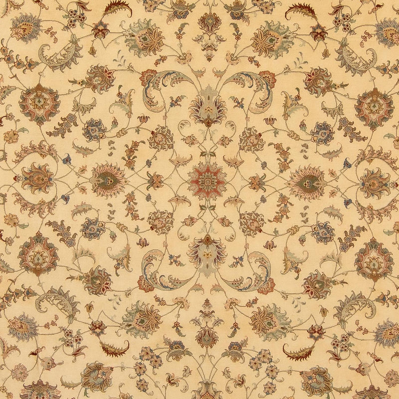 Persisk matta - Tabriz - Royal - 342 x 250 cm - beige