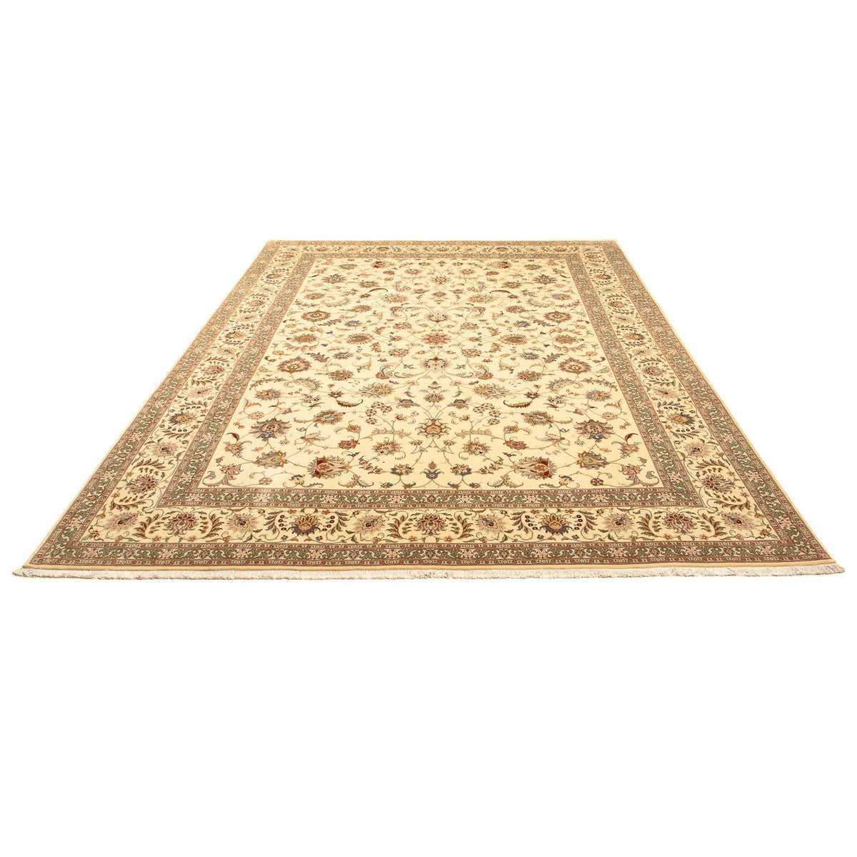 Persisk matta - Tabriz - Royal - 342 x 250 cm - beige