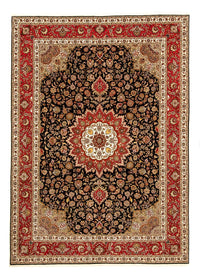 Persisk matta - Tabriz - Royal - 348 x 250 cm - röd