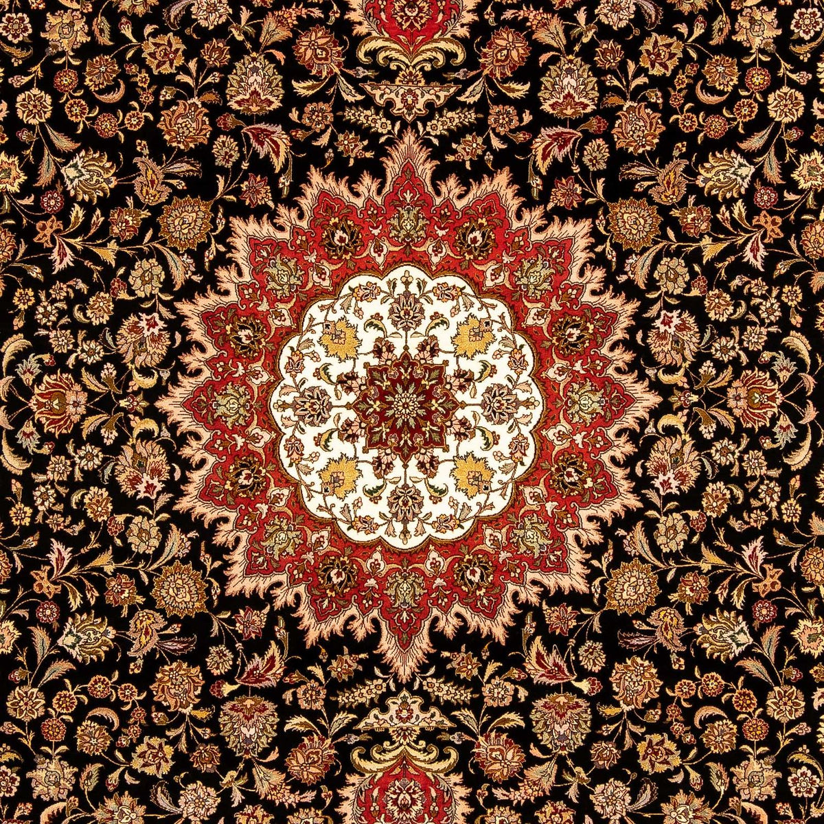 Persisk matta - Tabriz - Royal - 348 x 250 cm - röd
