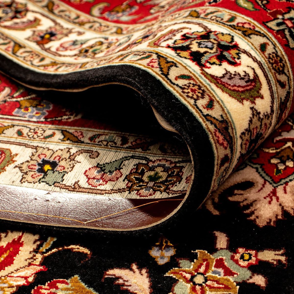 Persisk matta - Tabriz - Royal - 348 x 250 cm - röd