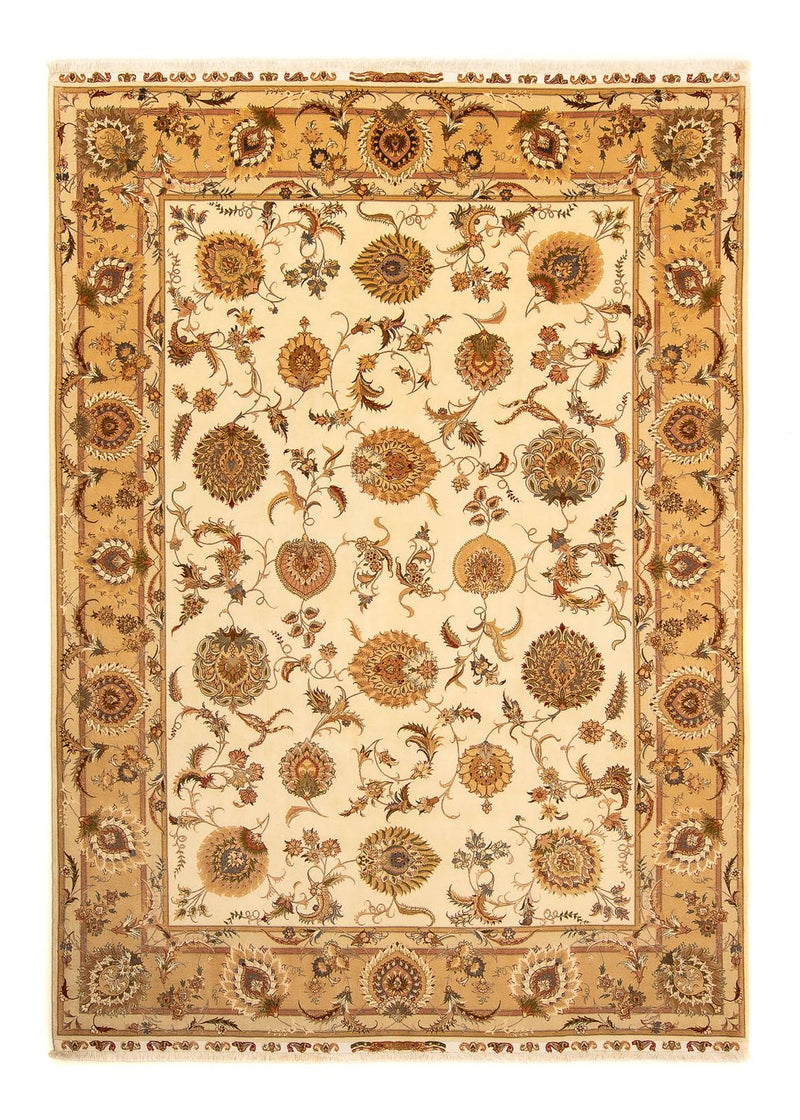 Persisk matta - Tabriz - Royal - 352 x 256 cm - beige