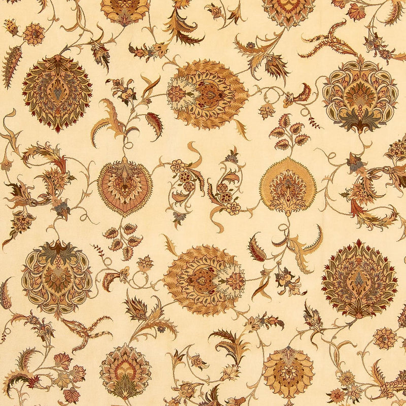 Persisk matta - Tabriz - Royal - 352 x 256 cm - beige